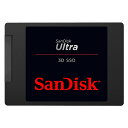 SSD 1TB 内蔵型 2.5インチ SanDisk サンディスク Ultra 3D SATA3 6Gb/s R:560MB/s W:520MB/s 3D TLC 7mm厚 1000GB 海…