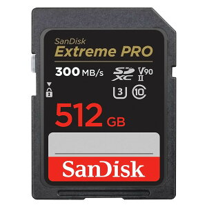 SDJ[h 512GB UHS-II SDXC SanDisk TfBXN Extreme PRO U3 V90 R:300MB/s W:260MB/s COe[ SDSDXDK-512G-GN4IN  yyVWz