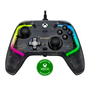 Q[~ORg[[ GameSir Kaleid L USBڑ Xbox/WindowsPCp z[ʃZT[ JjJ{^ RGB  ubN GAMESIRKaleid  yyVWz