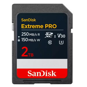 SDJ[h 2TB SDXC SanDisk TfBXN Extreme PRO Class10 UHS-I U3 V30 4K R:250MB/s W:150MB/s COe[ SDSDXXD-2T00-GN4IN  yyVWz