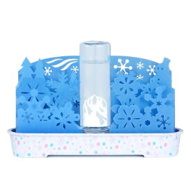 自然気化式ECO加湿器 うるおい 雪花 SEKISUI セキスイ 積水樹脂 ペーパー加湿器 電気代0円 ダブルフィルター ブルー ULF-YD-TB ◆宅 【楽天ロジ発送】