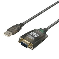USBシリアル変換ケーブル 0.5m BUFFALO バッファロー USB-A(オス)-RS-232C D-sub9ピン(オス) FTDI製FT231…