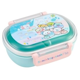 弁当箱 すみっコぐらし しろくまのふるさと ふわっとフタタイトランチボックス小判 SKATER スケーター 子供 抗菌 容量360ml 食洗機/レンジ対応 691621-QAF2BAAG ◆宅 【楽天ロジ発送】
