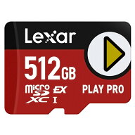 microSD Express 512GB microSDXC switch2 対応 Lexar レキサー PLAY PRO EX UHS-I U3 A2 R:900MB/s W:60…