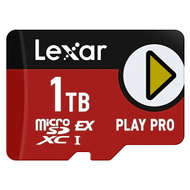 microSD Express 1TB microSDXC switch2 対応 Lexar レキサー PLAY PRO EX UHS-I U3 A2 R:900MB/s W:600MB/s 海外リテール LMSXPS0001T-BNNNG ◆宅 【楽天ロジ発送】