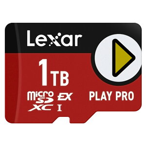 microSD Express 1TB microSDXC switch2 Ή Lexar LT[ PLAY PRO EX UHS-I U3 A2 R:900MB/s W:600MB/s COe[ LMSXPS0001T-BNNNG  yyVWz