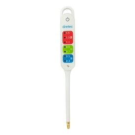塩分計 健康塩分計 塩分測定器 dretec ドリテック ヘルスケア 塩分濃度計 減塩 食事管理 健康管理 塩分チェック 健康 血圧 離乳食 ダイエット ホワイト EN-900WT ◆メ