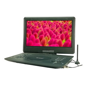 『在庫処分で8999円！！』 ポータブルDVDプレーヤー フルセグ ワンセグ ポータブルテレビ 14インチ arwin アーウィン アウトドア 旅行 防災 災害 バッテリー内蔵 3電源 車載バッグ付 APD-145F ◆宅 【楽天ロジ発送】