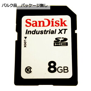 SDJ[h 8GB YƗp MLC`bv̗p SDHC SanDisk TfBXN Industrial Class10 R:80MB/s W:50MB/s 쉷x-40x +85x ϋv oN SDSDAF3-008G-XI 