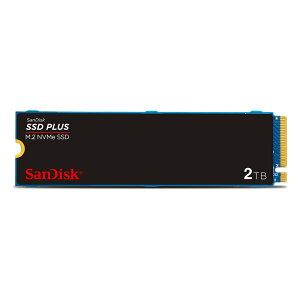 M.2 2280 NVMe SSD Plus 2TB SanDisk TfBXN PCIe Gen3 R:3200MB/s W:3000MB/s COe[ SDSSDA3N-2T00-G26 
