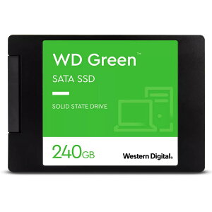 SSD 240GB 2.5C` SATA ^ WesternDigital EGX^fW^ WD Green SATA3 6Gb/s R:545MB/s 7mm COe[ WDS240G3G0A 