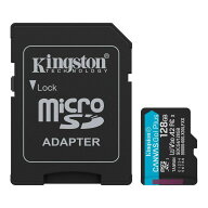 microSDXC 128GB Kingston キングストン Canvas Go Plus Gen4 Class10 UHS-1 U3 V30 A2 R:200MB/s W:100M…