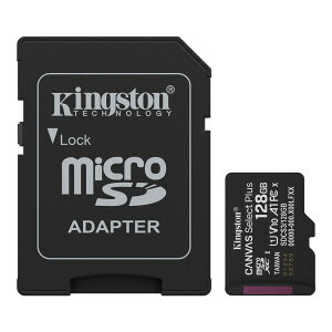 microSDXC 128GB R:150MB/s Kingston LOXg Canvas Select Plus Class10 UHS-1 U1 V10 A1 SDA_v^t COe[ SDCS3/128GB 