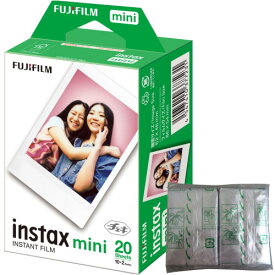 【お一人様1個限り】 FUJIFILM フジフィルム インスタントカメラ チェキ instax mini用フィルム 20枚(10枚入x2個パック) INSTAXMINIJP2 ◆メ