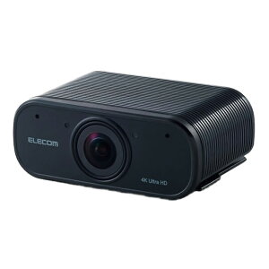 WebJ USBJ 830f 4K I[gY[ ELECOM GR x mCY 4K(30fps) tHD(60fps) AI@\ USB3.0-A ubN UCAM-CX80FBBK  yyVWz