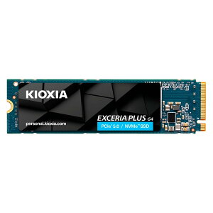 NVMe SSD M.2 2280 1TB KIOXIA LINVA EXCERIA PLUS G4 ^ PCIe Gen5 x4 R:10000MB/s W:7900MB/s COe[ LVD10Z001TG8 