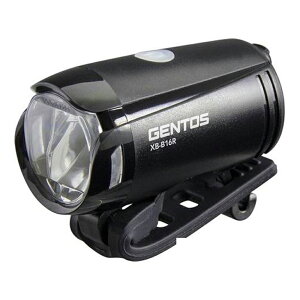 ]ԗpCg oCNCg GENTOS WFgX XBV[Y USB[d 邳210lm _2.5h Ǝˋ109m hH ̌^o[oh ubN XB-B16R  yyVWz