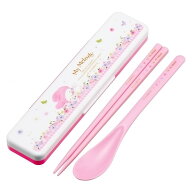 弁当用箸 マイメロディ パステルビビッドな水彩花柄 音のならないコンビセット SKATER スケーター 子供 …