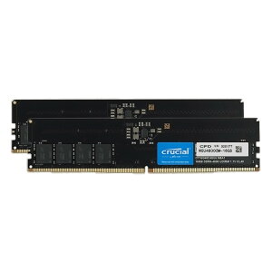 DDR5-4800 32GB 2g fXNgbvp CFD Crucial by Micron PC5-38400 288Pin UDIMM non-ECC CL40-39-39 1.1V 32GBx2(v64GB) W5U4800CM-32GS  yyVWz