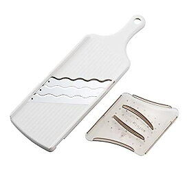 スライサー 千切り 3倍速 トリプルウェーブ ARNEST アーネスト キャベツ 野菜 薄切り 時短 ステンレス刃 3枚刃 波刃 切れ味抜群 安全ホルダー付 日本製 A-77107 ◆宅 【楽天ロジ発送】