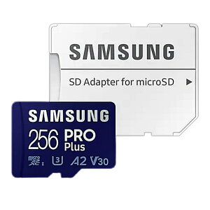 }CNSDJ[h 256GB microSDXC Samsung TX PRO Plus Class10 UHS-I U3 V30 A2 R:160MB/s W:120MB/s SDA_v^t COe[ MB-MD256KA/APC 