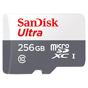 J/oNi(mF) }CNSDJ[h 256GB microSDXC microSDJ[h SanDisk TfBXN Ultra UHS-I Class10 R:100MB/s COe[ SDSQUNR-256G-GN3MN 