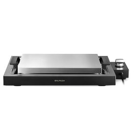 BALMUDA The Plate Pro バルミューダ ザ プレート プロ K10A-BK ホットプレート 6.6mmクラッドプレート 大型 焼肉 温度制御 おしゃれ ブラック K10A-BK ◆宅 【楽天ロジ発送】