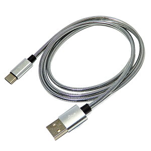 ���ϋv�X�`�[���v���e�N�^�[ USB-A to C 1m SSA �G�X�G�X�G�[ �[�d/�]���p Quick Charge�Ή� USB2.0 USB-A(�I�X)-USB-C(�I�X) �����֕��{�f�B �V���o�[ SU2-TC100SJ ����