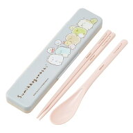 弁当用箸 すみっコぐらし ドローイング 音のならないコンビセット SKATER スケーター 子供 箸/スプーン18…