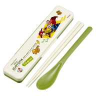 弁当用箸 ズートピア ヴィンテージワッペン 音のならないコンビセット SKATER スケーター 子供 箸/スプー…