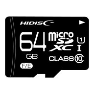 マイクロSDカード 64GB microSDXC HIDISC 磁気研究所 CLASS10 UHS-I R:90MB/s 日本語パッケージ HDMCSDX6…