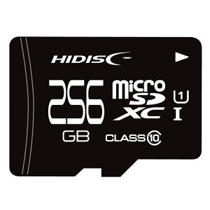 �}�C�N��SD�J�[�h 256GB microSDXC HIDISC ���C������ CLASS10 UHS-I R:90MB/s ���{��p�b�P�[�W HDMCSDX256GCL10UIJP-WOA ����