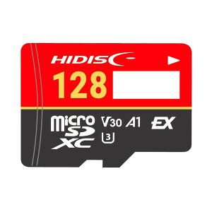 microSD Express 128GB Switch2�Ή� microSDXC HIDISC ���C������ EX UHS-I U3 A1 R:810MB/s W:500MB/s HDMCSDX128GEXSW-WOA ����