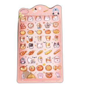 �V�[�� ���� �{���{���V�[�� �h���b�v�V�[�� ���� �p�� 51422 NEKONI 3D Sticker �X�}�z �X�e�b�J�[ �f�R���[�V���� ���킢�� ���̎q �V�[���� ���� MNS-51422 ����