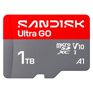 �}�C�N��SD�J�[�h 1TB microSDXC SANDISK �T���f�B�X�N Ultra GO Class10 UHS-I U1 V10 A1 R:190MB/s �C�O���e�[�� SDSQUGN-1T00-GN6MN ���R