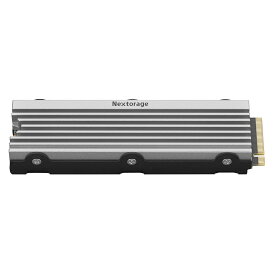 M.2 NVMe SSD 1TB M.2-2280 内蔵型 Nextorage ネクストレージ NEM-PA VALUE PS5 PCIe Gen4 x4 R:7300MB/s W:6000MB/s ヒートシンク NEM-PAVC1TB ◆コ