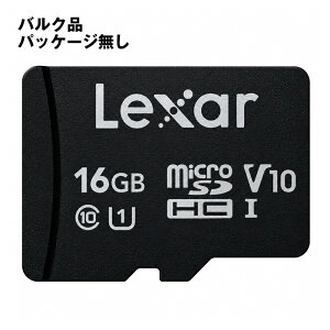 microSDHC�J�[�h 16GB ���ϋv MLC Lexar ���L�T�[ Lexar Quality Labs MLC�`�b�v�̗p Class10 UHS-I U1 R:95MB/s �o���N SE-MCSD016MLC1-BLK ����
