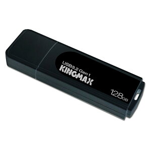USB������ 128GB USB3.2 Gen1 KINGMAX �L���O�}�b�N�X PB-07�V���[�Y R:120MB/s �L���b�v�� �u���b�N �C�O���e�[�� KM128GPB07B ����