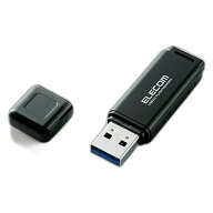 USBメモリ 64GB USB3.0 ELECOM エレコム MF-HSU3ABKシリーズ キャップ式 シンプル キャップ紛失防止 スト…