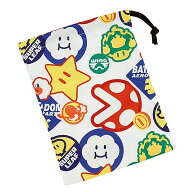 コップ袋 マリオカート ワールド コップ入れ 歯ブラシ入れ 巾着袋 SKATER スケーター 子供 サイズ205×14…