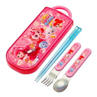 弁当用箸 トリオセット シークレット キャッチ ティニピン SKATER スケーター 子供 箸16.5cm/スプーン・…