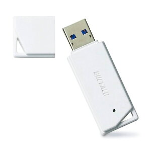 USB������ USB 64GB USB3.0 (USB3.1 Gen1) BUFFALO �o�b�t�@���[ �Í����\�t�gSecureLock Mobile2�Ή� R:70MB/s ���^ �y�� �z���C�g RUF3-K64GB-WH ����