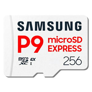 microSD Express 256GB Nintendo Switch2�Ή� Samsung �T���X�� �}�C�N��SD P9 Express UHS-I U3 V30 R:800MB/s �C�O���e�[�� MB-MK256T/WW ����