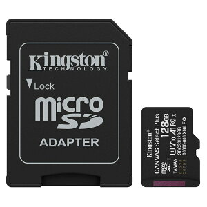 microSDXC 128GB R:150MB/s Kingston �L���O�X�g�� Canvas Select Plus Class10 UHS-1 U1 V10 A1 �C�O���e�[�� SDCS3/128GBSP ����