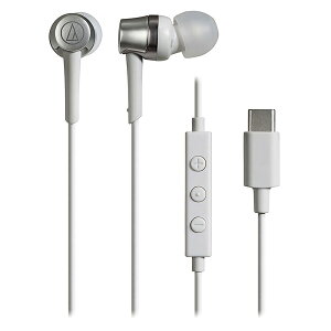 �C���z�� �L�� USB Type-C ATH-CKD3C audio-technica �I�[�f�B�I�e�N�j�J ������DAC �X�}�z iPhone Switch2�Ή� �}�C�N�t �z���C�g ATH-CKD3C-WH ���R