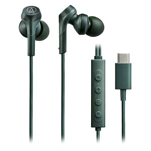 �C���z�� �L�� USB Type-C ATH-CKS330NC audio-technica �I�[�f�B�I�e�N�j�J �m�C�Y�L�����Z�����O �d�ቹ �}�C�N�t �O���[�� ATH-CKS330NC-GR ����