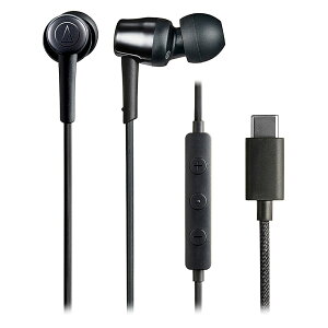 �C���z�� �L�� USB Type-C ATH-CKD30C audio-technica �I�[�f�B�I�e�N�j�J ������DAC �X�}�z iPhone Switch2�Ή� �}�C�N�t �u���b�N ATH-CKD30C-BK ����