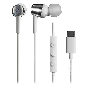 �C���z�� �L�� USB Type-C ATH-CKD30C audio-technica �I�[�f�B�I�e�N�j�J ������DAC �X�}�z iPhone Switch2�Ή� �}�C�N�t �z���C�g ATH-CKD30C-WH ����