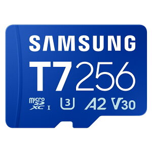�}�C�N��SD�J�[�h 256GB microSDXC Samsung �T���X�� T7 R:170MB/s W:130MB/s Class10 UHS-I U3 V30 A2 �C�O���e�[�� MB-MB256T/WW ����