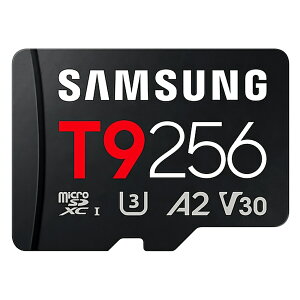 �}�C�N��SD�J�[�h 256GB microSDXC Samsung �T���X�� T9 R:200MB/s W:130MB/s Class10 UHS-I U3 V30 A2 �C�O���e�[�� MB-MH256T/WW ����